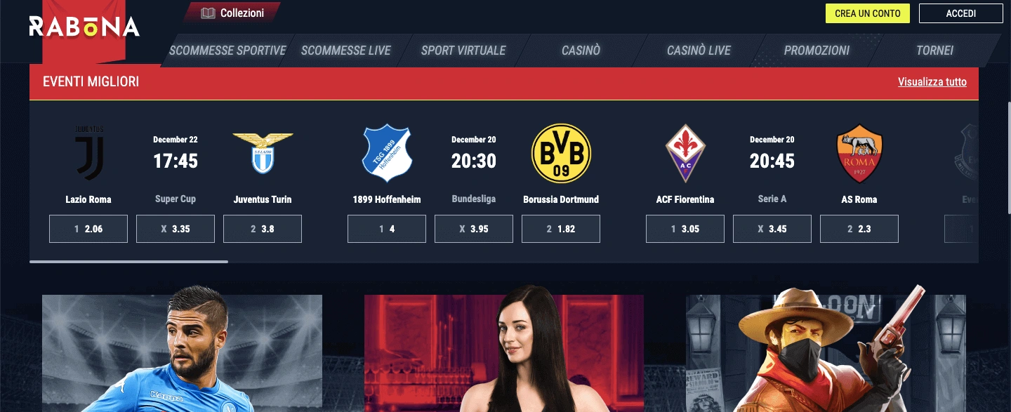 Chi è Rabona scommesse